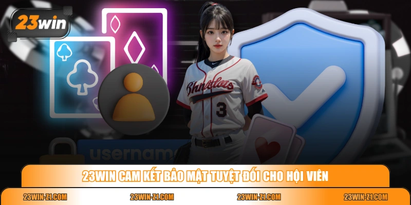 23WIN cam kết bảo mật tuyệt đối cho hội viên